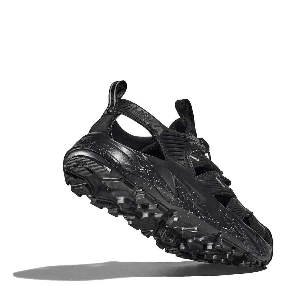 Hoka Hopara Mens Size 11 Sandals Shoes Black /Castlerock NEW